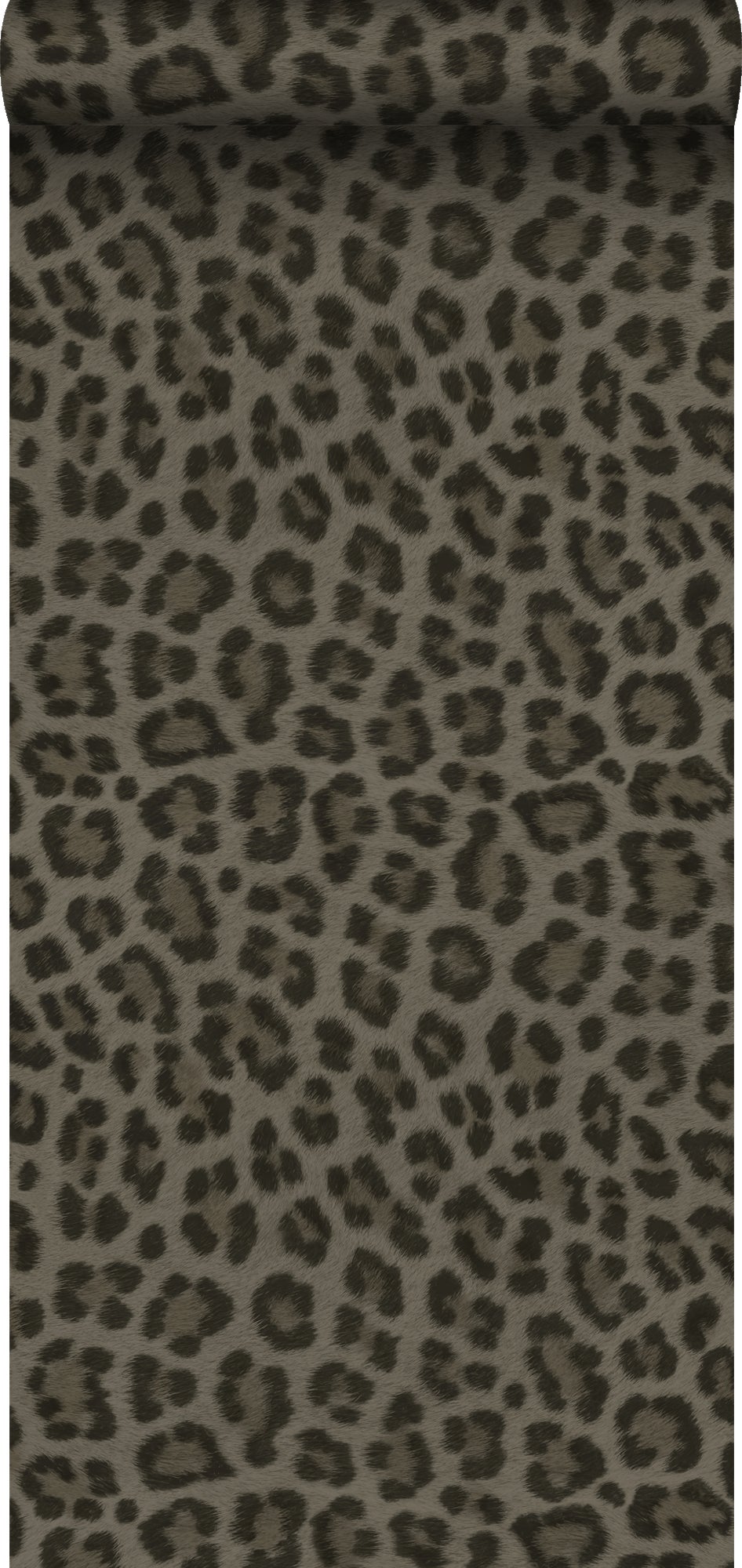 Papel pintado piel de leopardo gris pardo - 0,53 x 10,05 m - origin wallcoverings