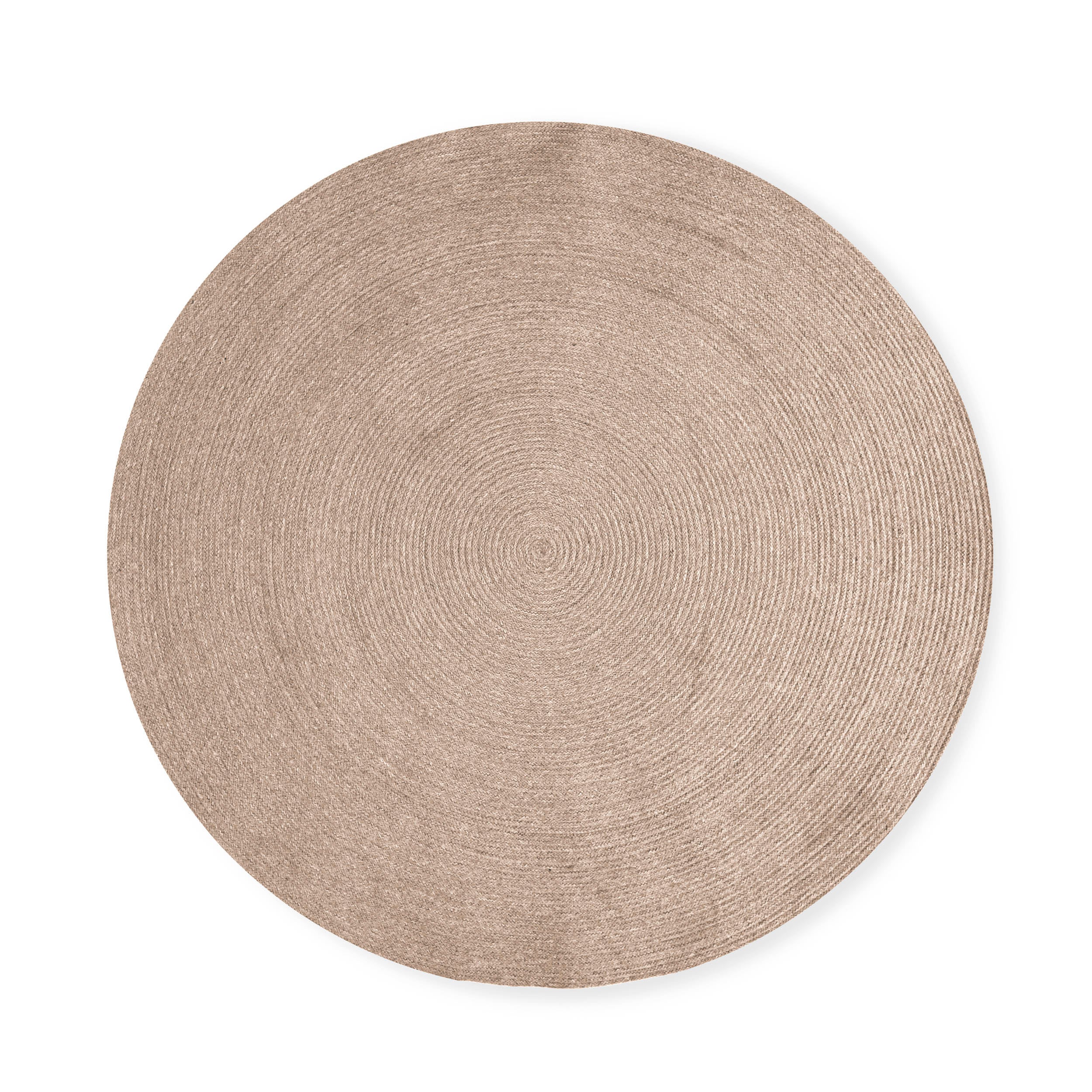 Dywan okrągły Sphere Natural Ø200 cm – elegancki dywan z naturalnym wykończeniem do salonu i sypialni