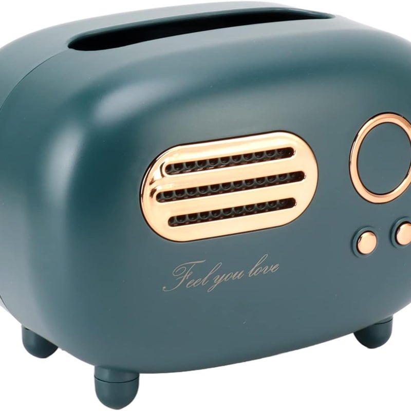 Pudełko na chusteczki w stylu retro, dozownik papieru biurowego, pojemnik na serwetki, organizer na chusteczki nawilżane