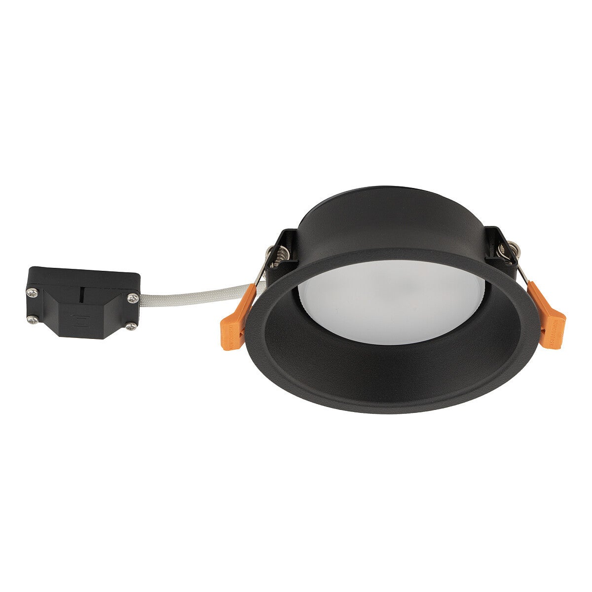 Oprawa sufitowa wpuszczana podtynkowa Uno czarno-biała 1xGX53x15W okrągła IP20 wym: 12 x 12 cm metal Nowodvorski Lighting - 3