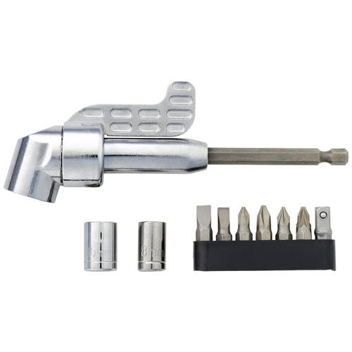 Rallonge Flexible Toolcraft 290 Mm - Embout Magnétique Pour Accès Difficiles - Entraînement 1/4" (6,3 Mm) - 8