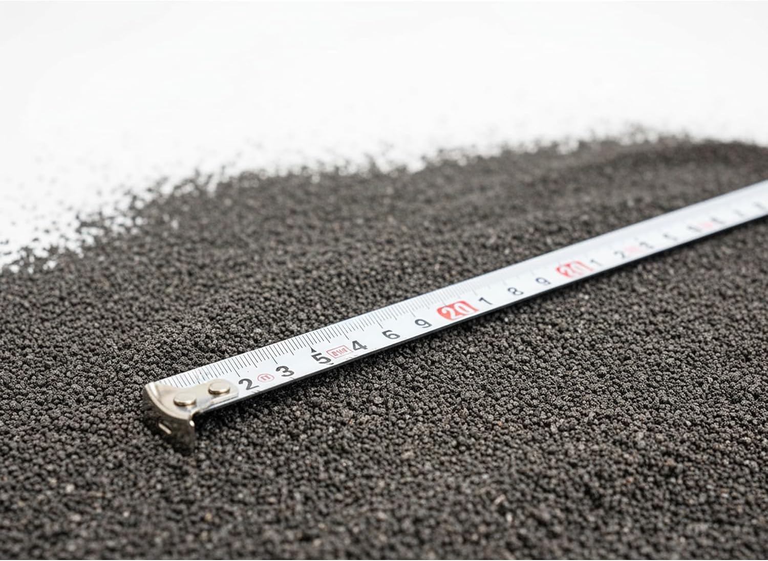 Sable de basalte gris anthracite 0/2 mm 12,5 kg | Leroy Merlin
