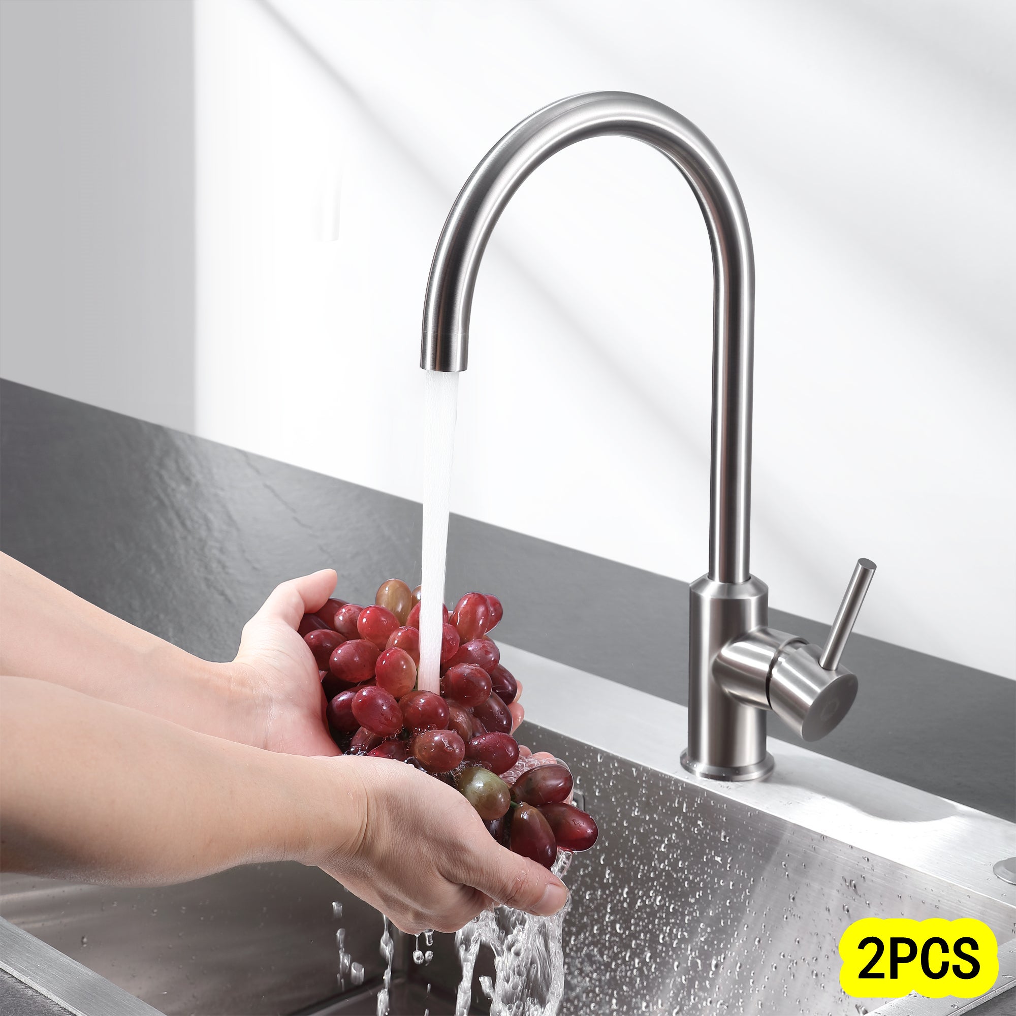 Grifo Jardin Grifo De Cocina Cecipa 304 Acero Inoxidable