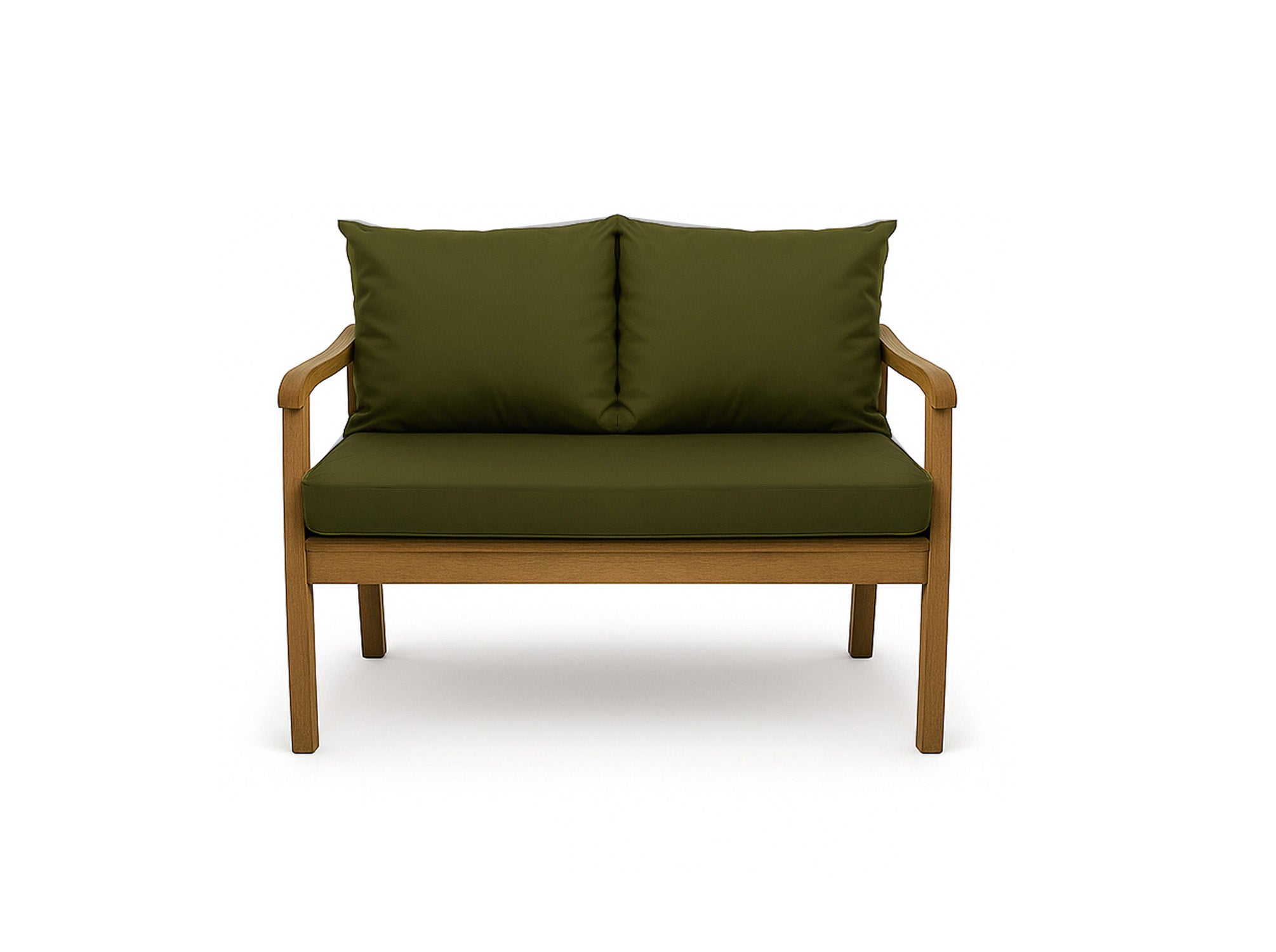 Poduszka ogrodowa na ławkę 130x60x50cm poduszka na meble ogrodowe zielona, poduszka na balkon taras, poducha ogrodowa na huśtawkę