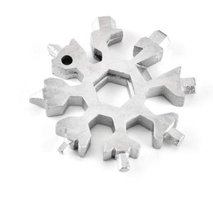 Kit De 2 Outils Multifonctions 24 En 1 En Acier Inoxydable 420 – Pour Porte-clés, Avec Décapsuleur, Tournevis, Règle, Coupe-fil…