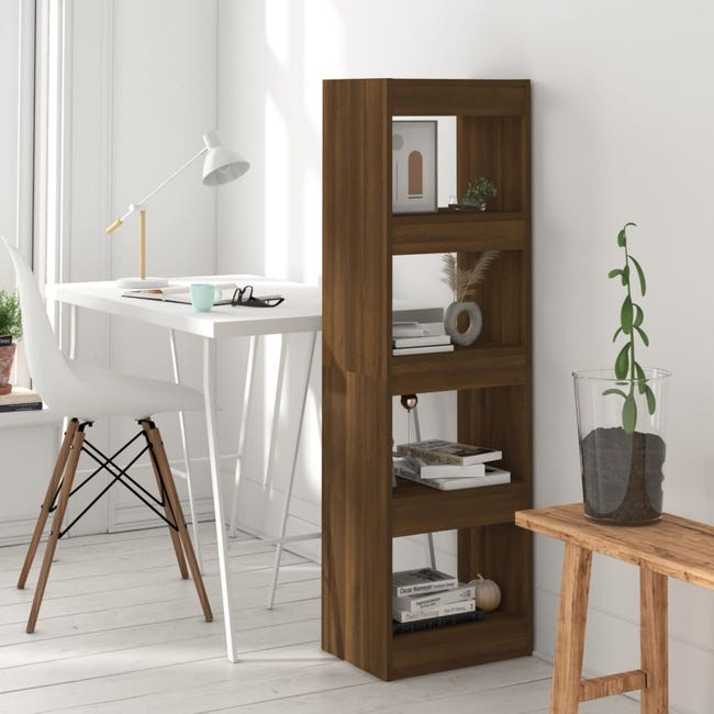 Maison Exclusive - Libreria/Divisorio Rovere Fumo 100x30x198 Cm Legno Multistrato 88165978 Maison Exclusive - Libreria/Divisorio Rovere Fumo 100x30x198 Cm Legno Multistrato 88165978