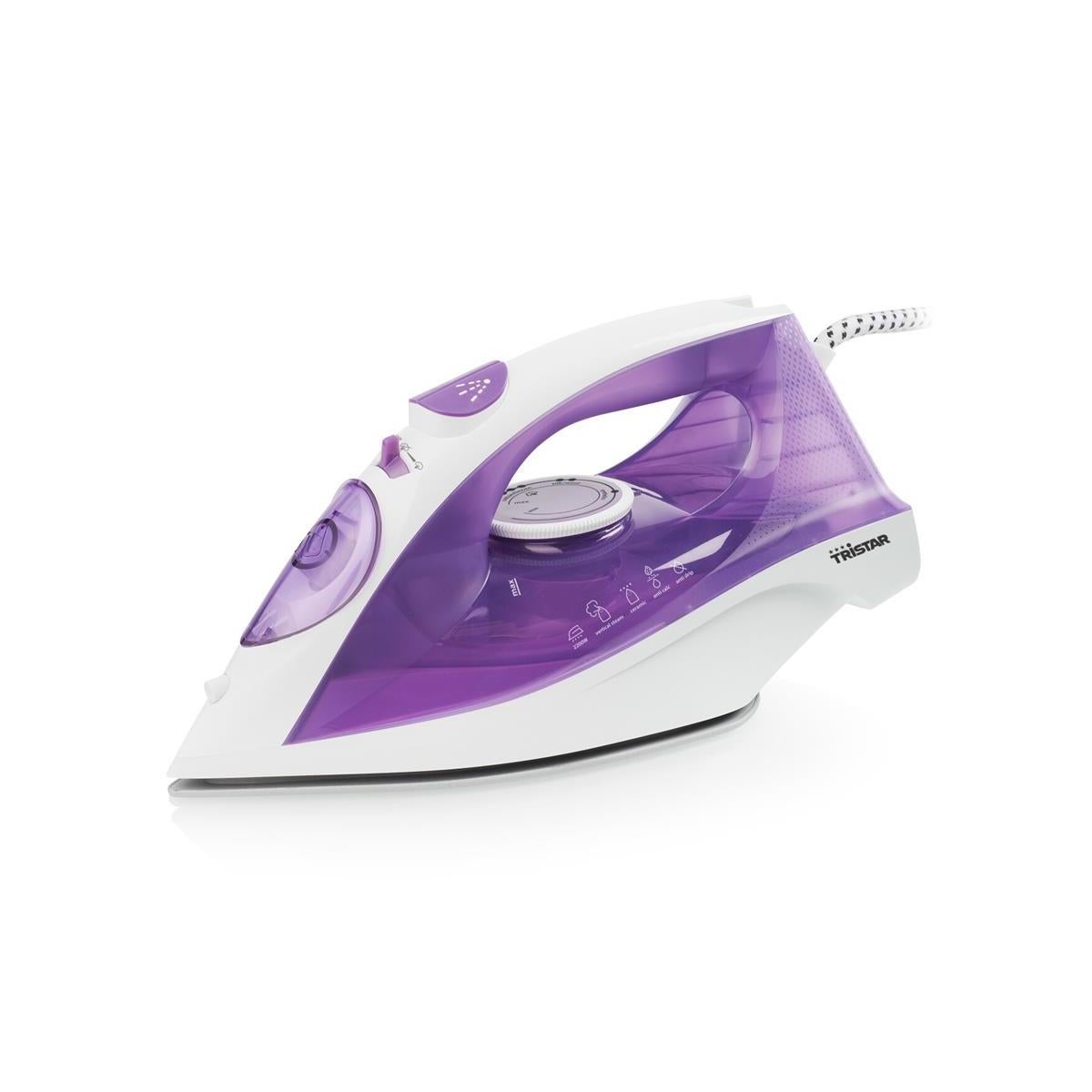 Tristar St-8350 Plancha Plancha Vapor-Seco Suela De Cerámica 2200 W Púrpura , Leroy Merlin