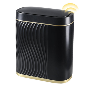 Pattumiera Intelligente Touchless 6L – Coperchio Retrattile A Sensore, USB, In Polipropilene, Per Scrivania E Bagno, Multicolore