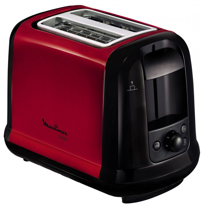 Tostadora Subito MOULINEX LT260D11 ranuras Rojo Leroy Merlin