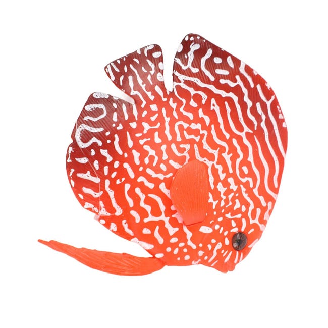 Stella Marina Finta Per Acquario - Decorazione Luminosa Galleggiante, Rosso O Blu - Foto 8