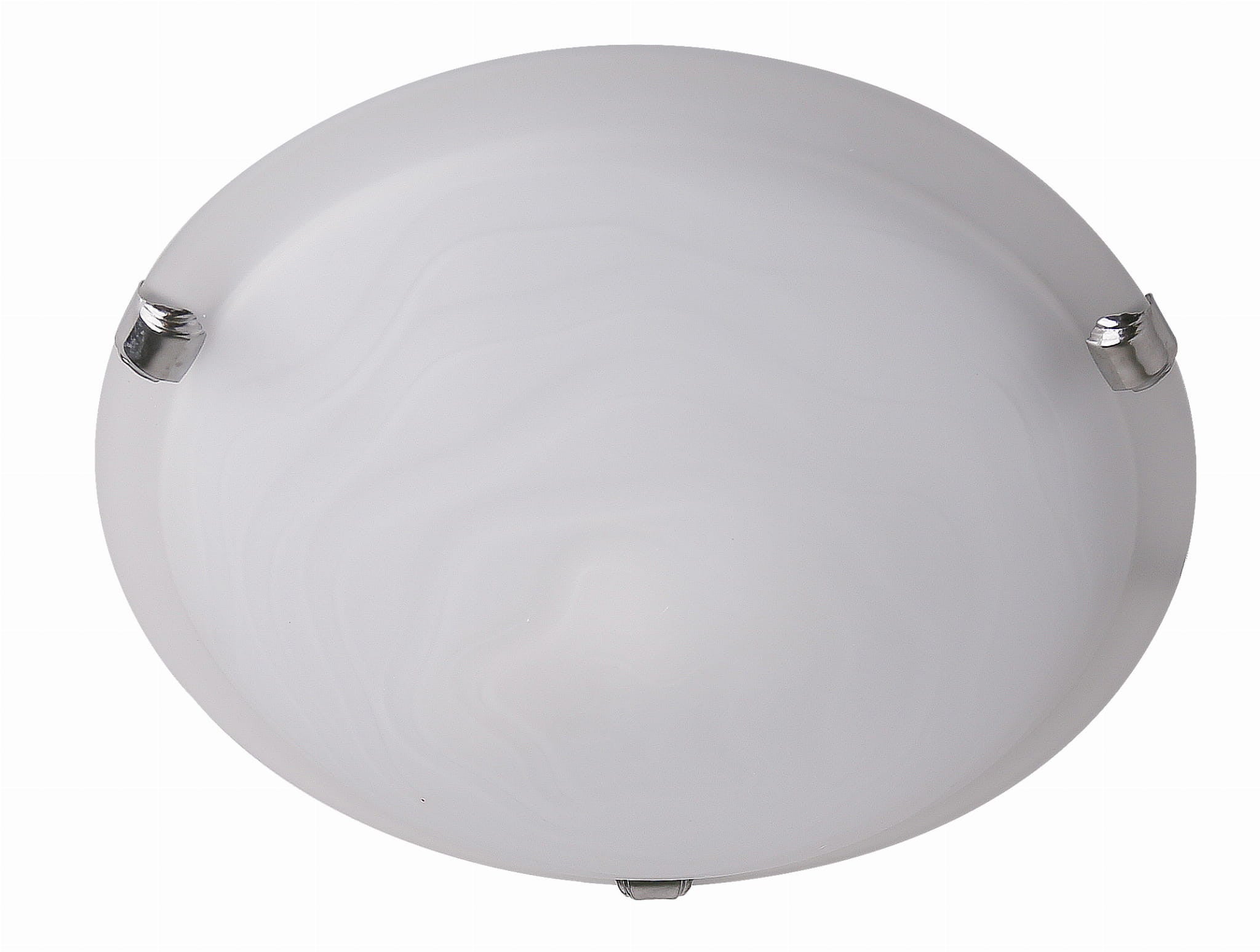 Plafon Wrap okrągły biały 1xE27x20W wym: 9 x 30 cm IP20 szkło Candellux