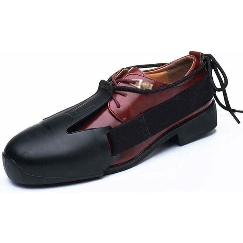 Couvre-chaussures de sécurité pour visiteurs, taille unique, chaussures de sécurité anti-écrasement/résistantes à l'usure - 3