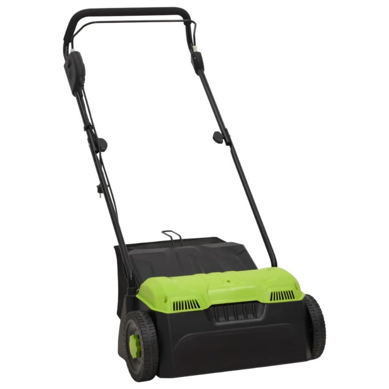 Elektryczny wertykulator do trawników 2 w 1 o mocy 1500 W z workiem zbierającym o pojemności 30 l i szerokości 36 cm