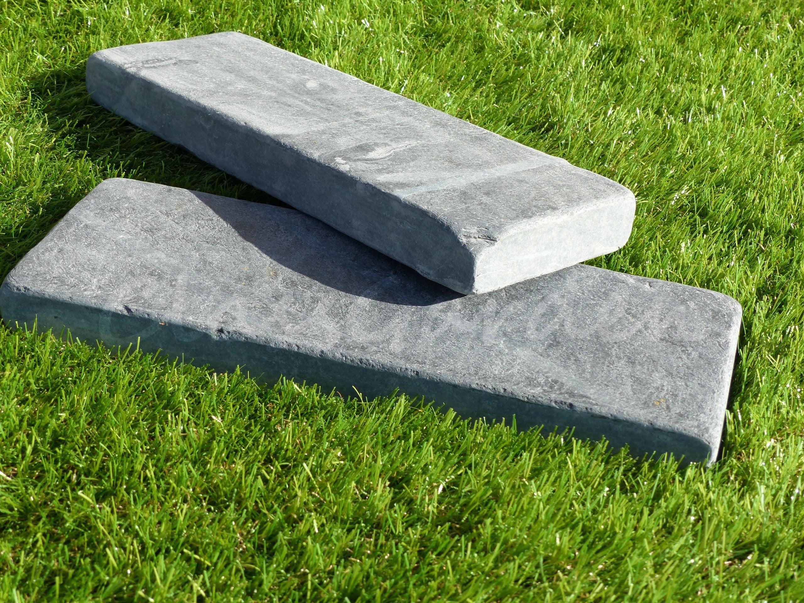 Bordure Ardoise Patinée 30 cm - Pack 20 pièces - 6 mètres - 3