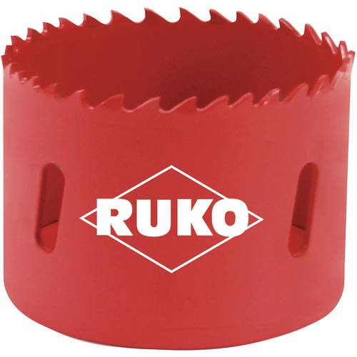 RUKO 106060 - Corona perforadora HSS bimetal, dentado variable (60 mm)