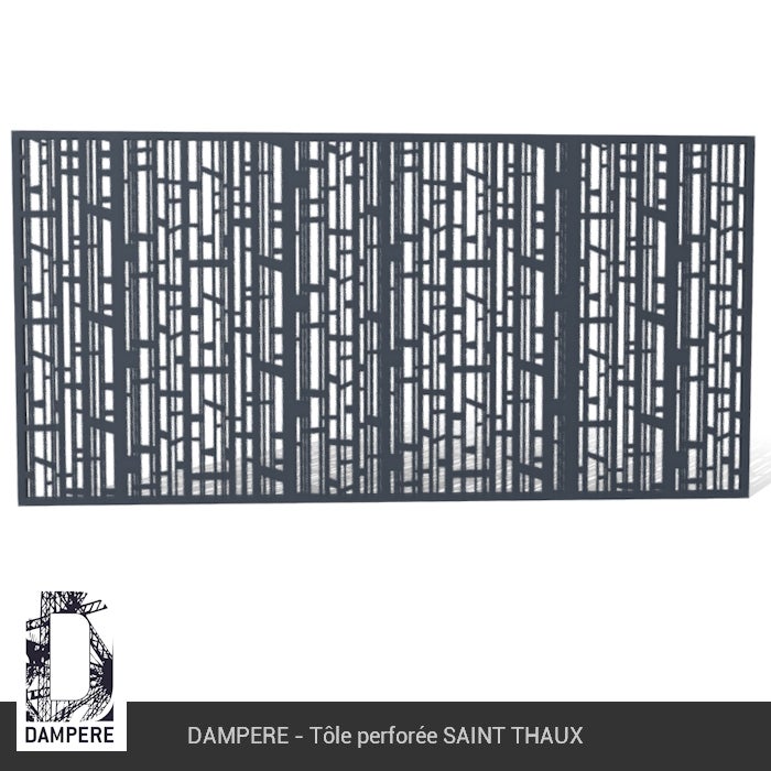 Plaque Perforée En Inox 304 70x200cm - Idéale Pour Déco Et Protection, Trous 8mm, Espacement 10mm - 3