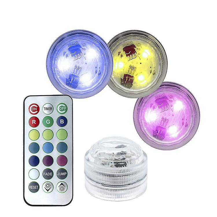 Mini Luces LED De 7 Colores – Pack De 10 Unidades Con Baterías Incluidas, Pequeñas Lámparas Para Manualidades Y Decoración DIY