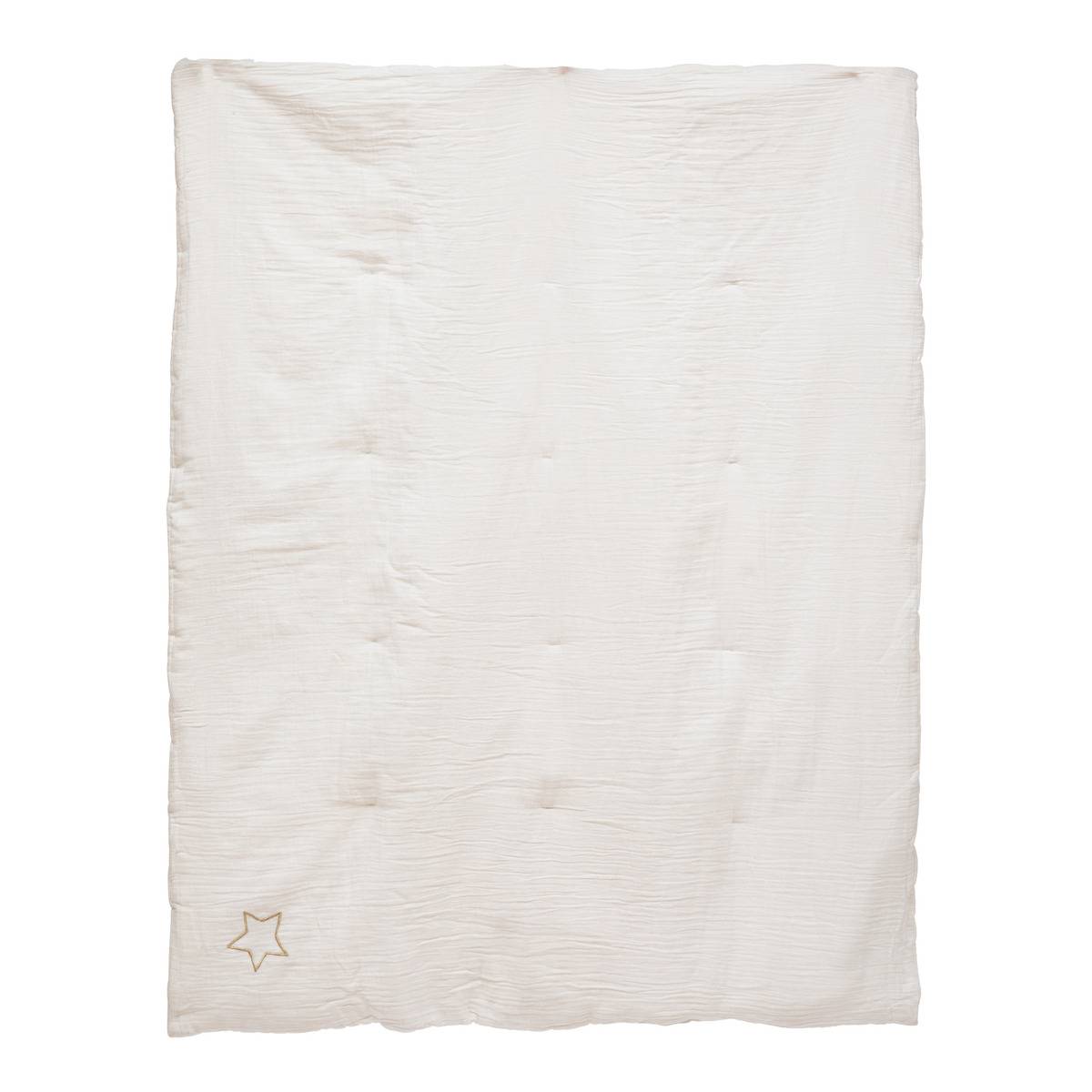 Lestra Copripiumino D'Ingresso Trapunta - Piumino Temperato In Poliestere, Bianco (240 X 220 Cm) Per Letto Matrimoniale, Ipoallergenico