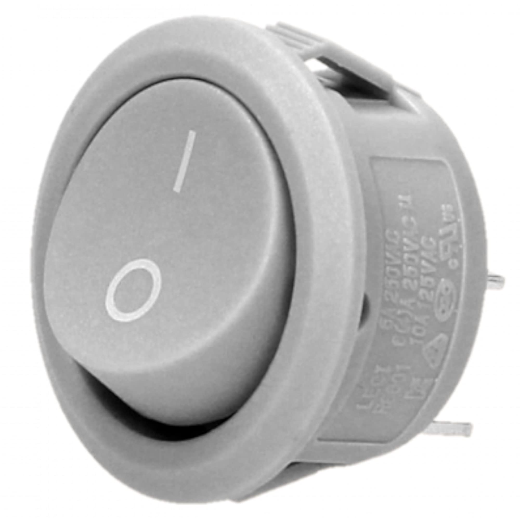 Interruttore A Bilanciere AE-13180 - 230V, 6/10A, Bianco, Ø23 Mm, SPST - Foto 2