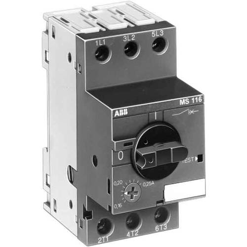 Disjoncteur de protection moteur réglable ABB MS 116-16,0 1SAM 250 000 R1011 690 V/AC 16 A 1 pc(s) - 3