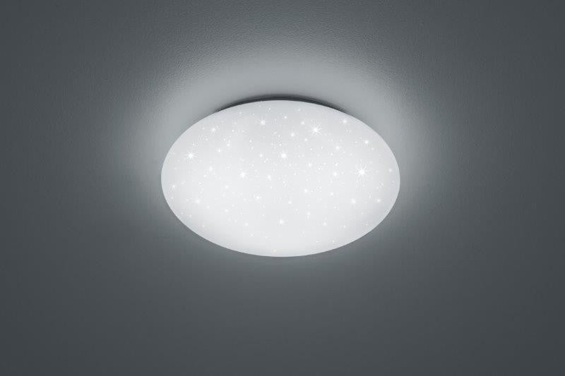 Plafon okrągły LED PUTZ 12W 4000K 1100lm tworzywo sztuczne biały wym:8,5x27x27cm IP44 RL
