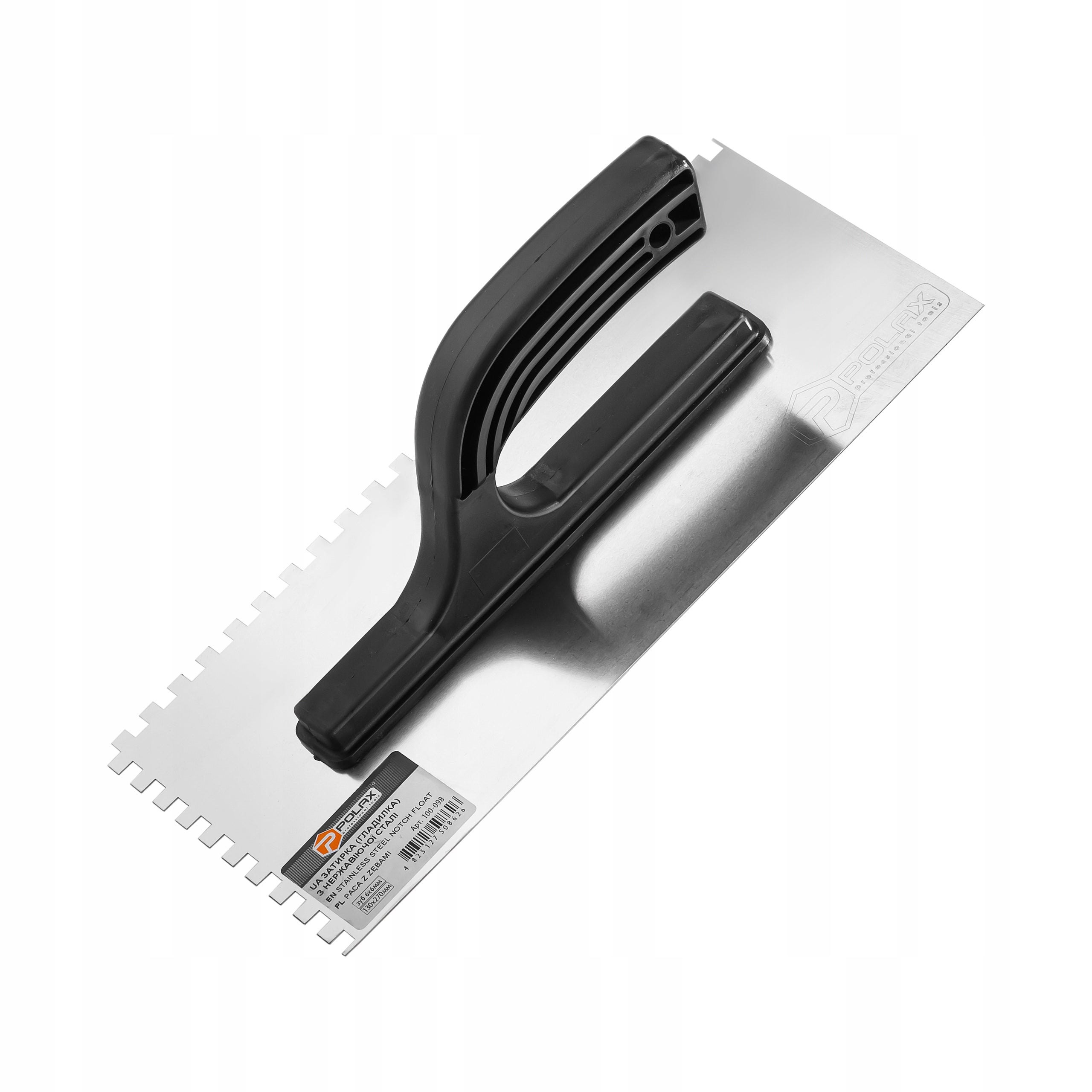 Paca nierdzewna zębata 130 Х 270 mm ząb 6*6 Polax