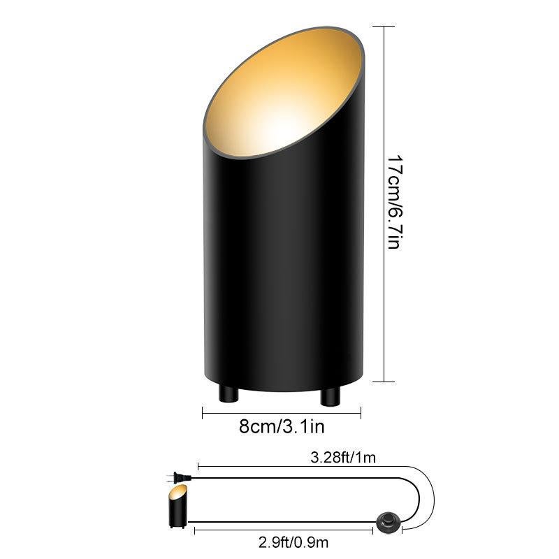 Set di 2 proiettori LED 5W - 3 temperature, intensità 10-100%, supporto e telecomando, ideale per piante e decorazioni - 6
