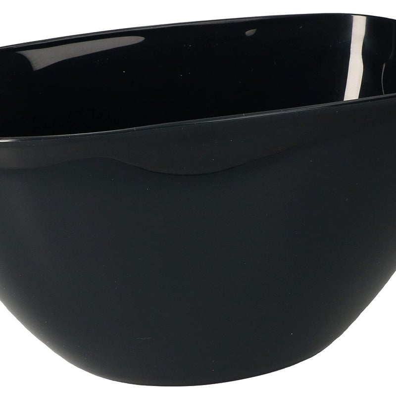 Donica doniczka osłonka na kwiaty rośliny eliptyczna 200x130mm antracyt - KOTARBAU