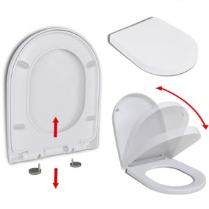 CECIPA Tavoletta WC Con Chiusura Ammortizzata Antibatterica Recensione La Soluzione Definitiva Per Un Bagno Silenzioso E Igienico - 3