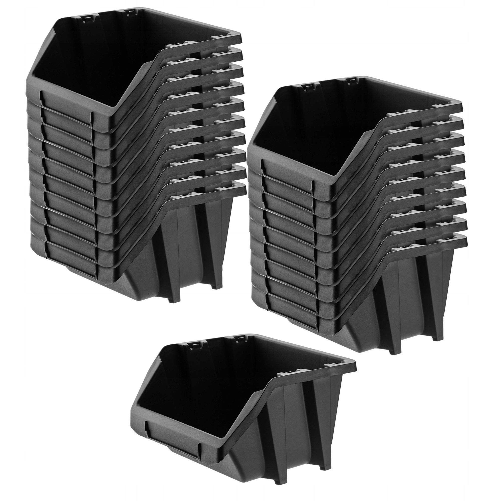 KUWETY WARSZTATOWE POJEMNIKI MAGAZYNOWE ZESTAW 20 szt KUWET KUWETA 118x98mm