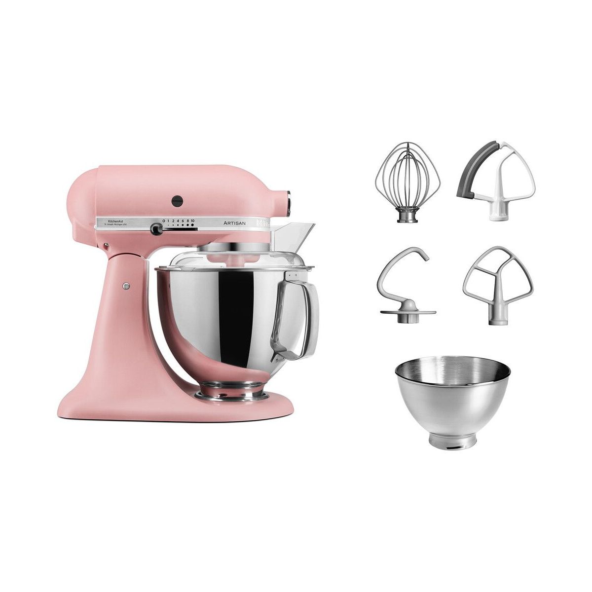 Joom Supermerchanteu Rosa Batidora Kitchenaid Artisan 5Ksm175 4.8L Color Kitchenaid: Empolvado - Imagen 3