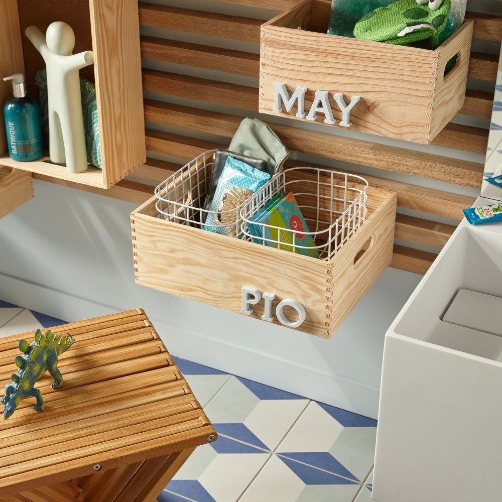 Lot de 10 profils pour suspension de meuble acier zingué HETTICH, l.45 mm - 2