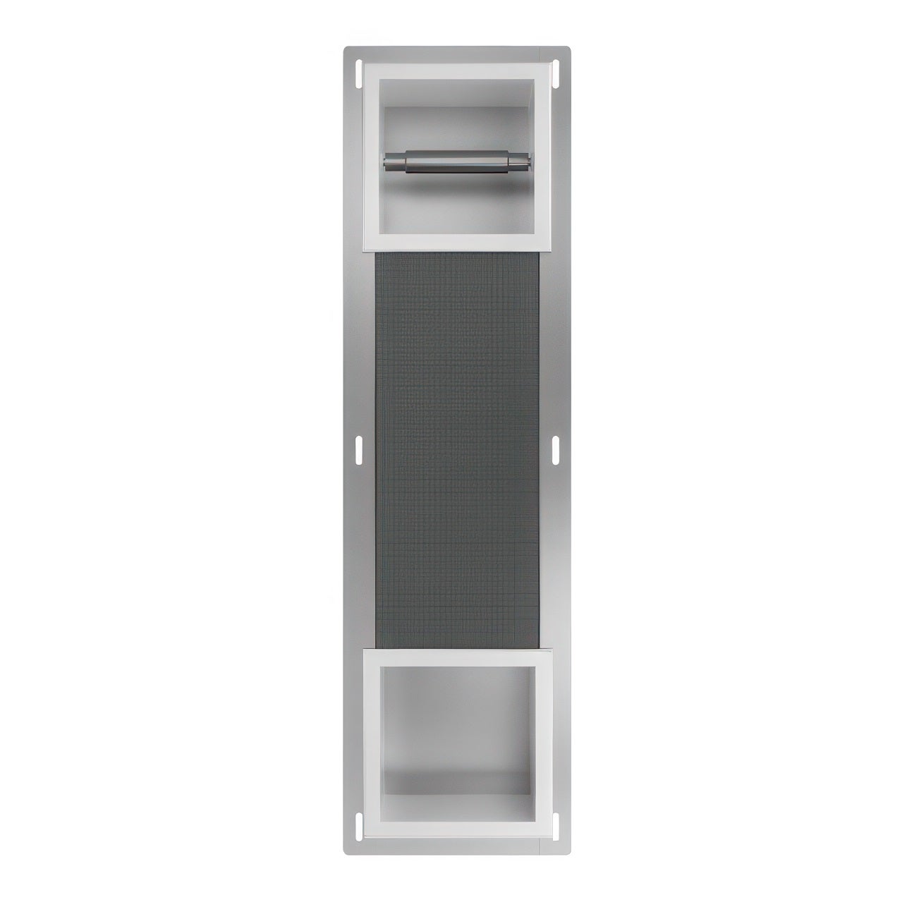 MEGA PACK : Élément de cloison Duofix + Toilettes Slim Soft-Close ROLO Blanc + Tapis + Wallbox et plaque en blanc - 6