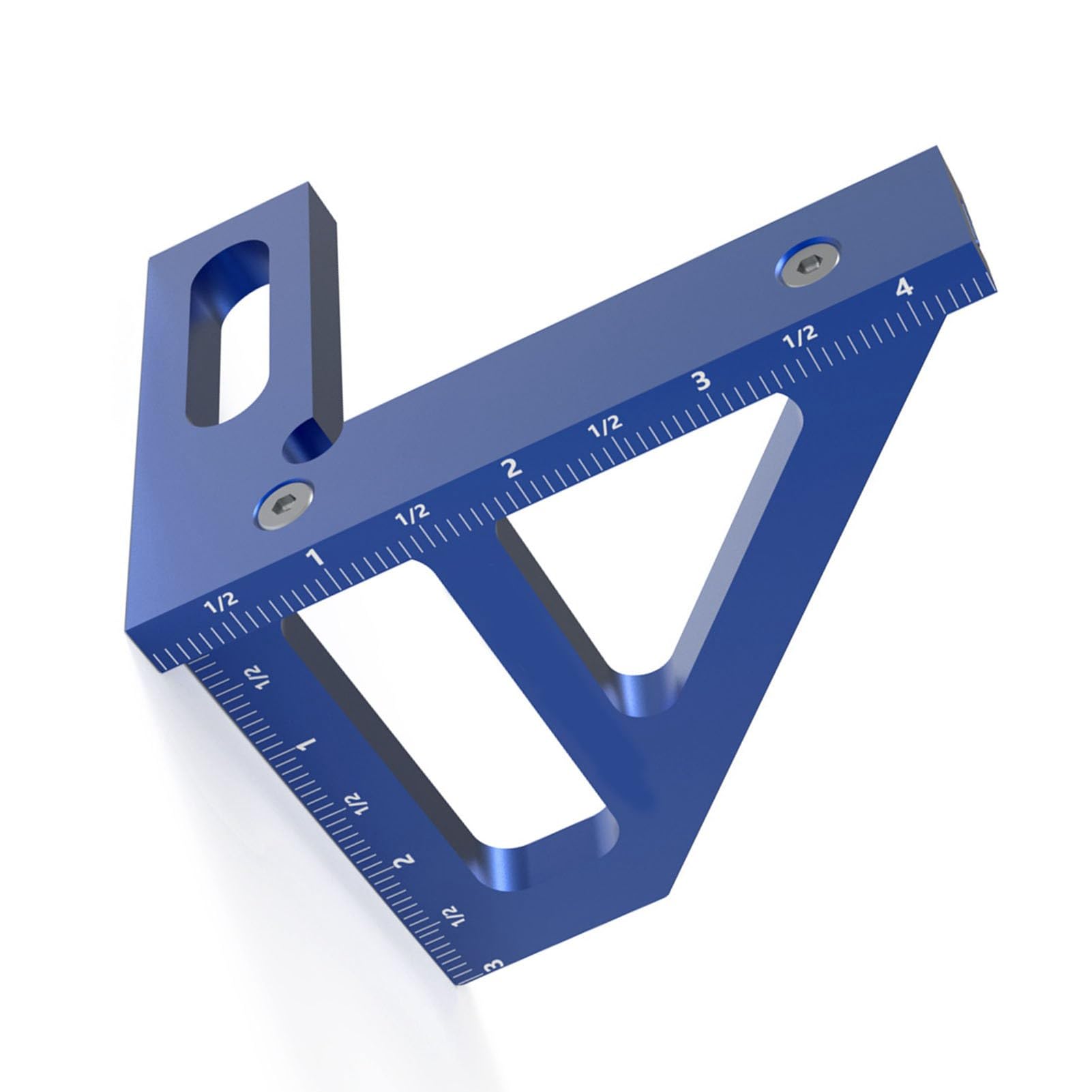Gabarit De Traçage Multi-angles 25 Cm – Aluminium Noir – Neuf Sous Emballage