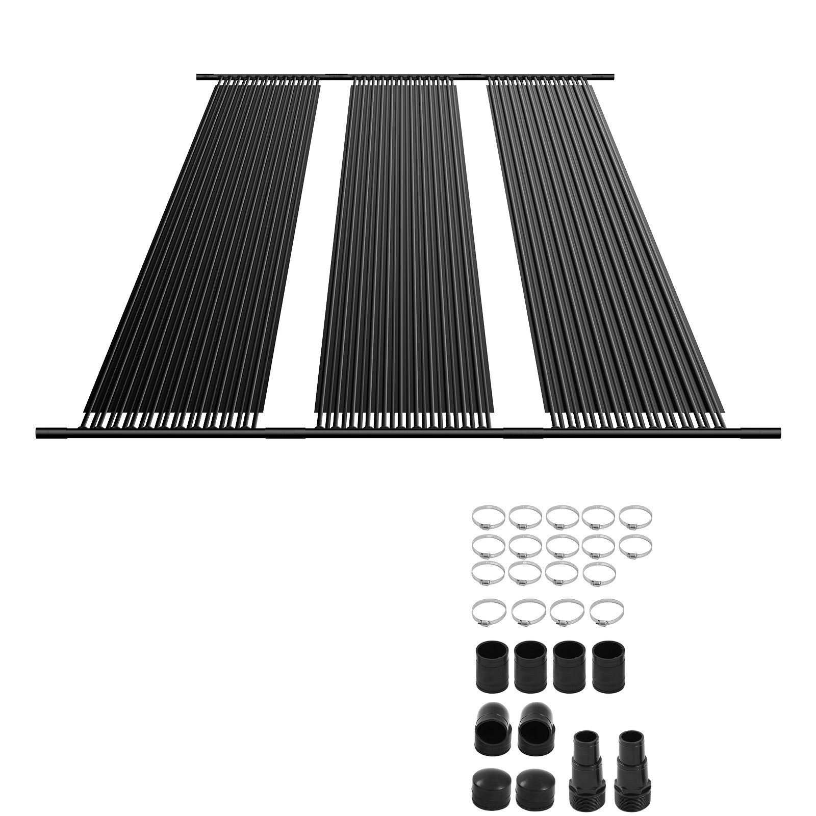 Système de Chauffage Solaire SucceBuy pour Piscine, 1235x7340 mm — free download