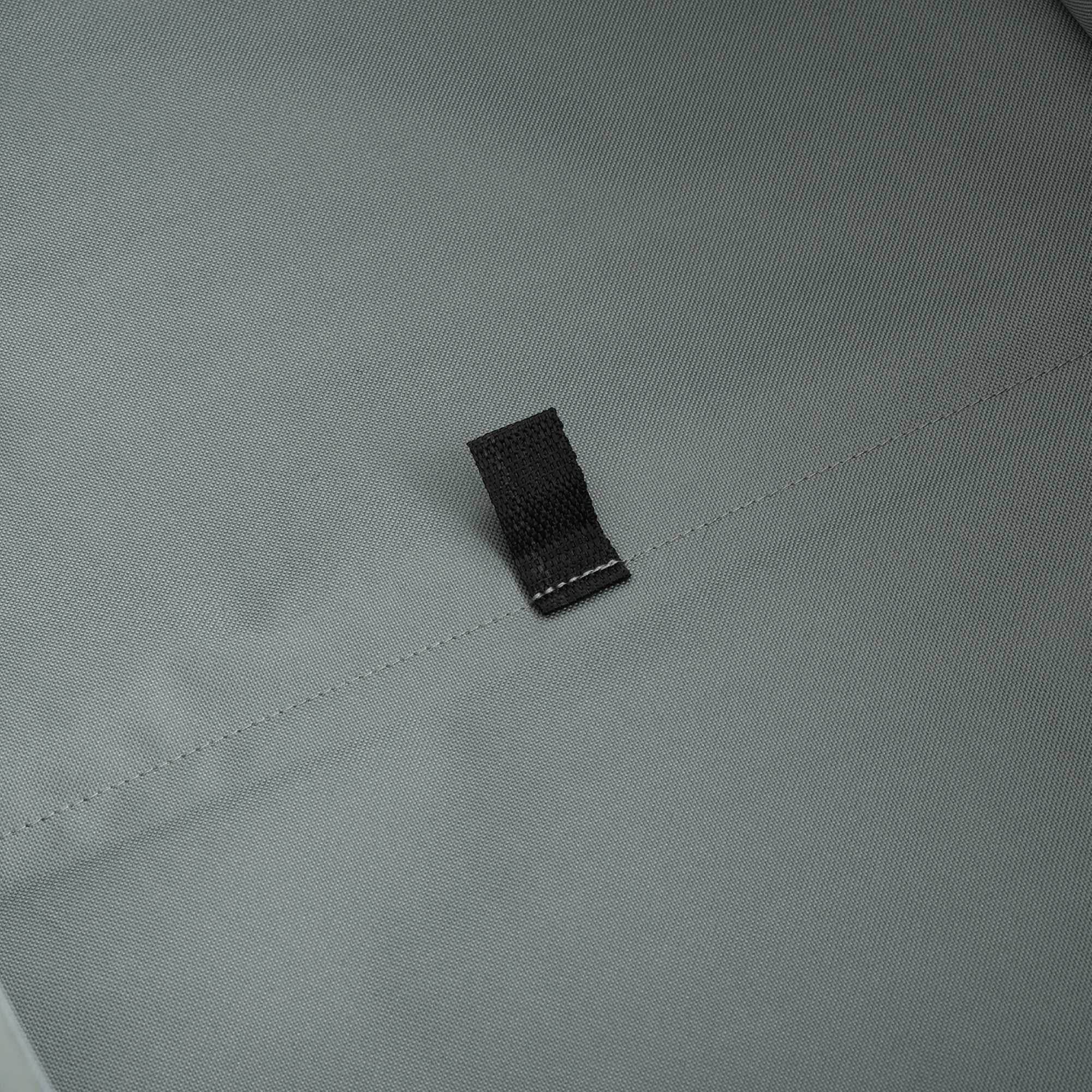 Chariot pliable pour plage avec Roues en Plastique et capacité de charge maximale de 110 kg en Gris - 6