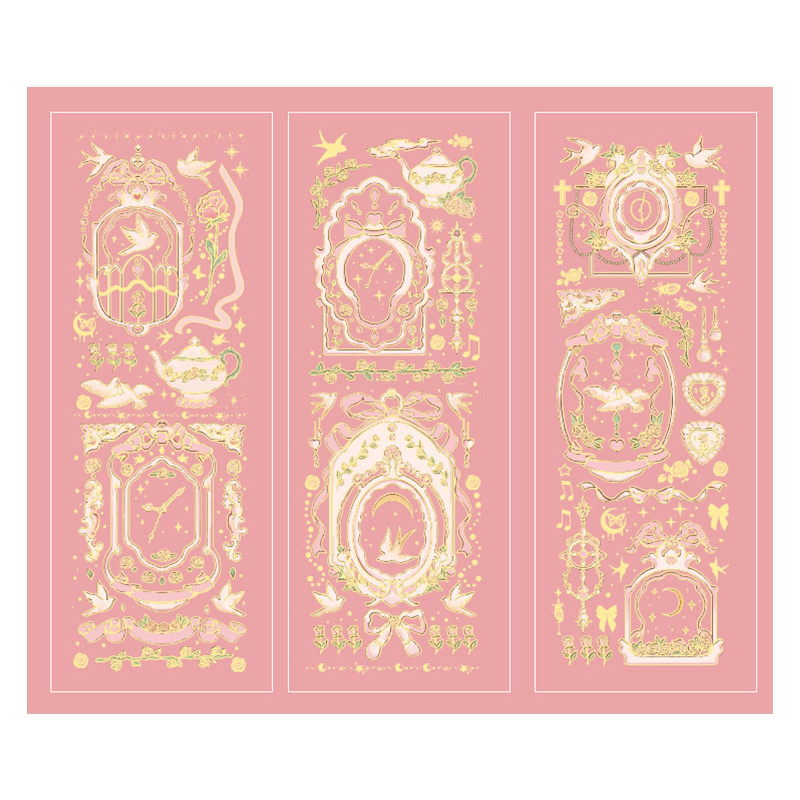 Adesivi 3D Fiori Di Ciliegio Rosa - Estetici, In Rilievo, Impermeabili Per Scrapbooking, Telefono E Laptop - 2
