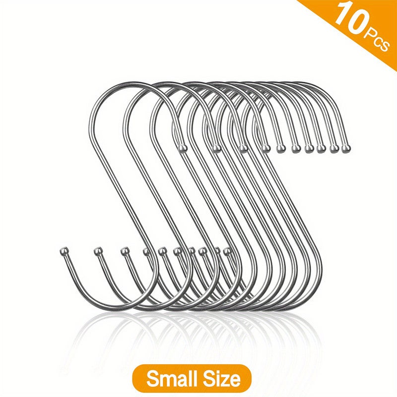 Petit 2 Pouces Crochet S Acier Inoxydable Crochet Cuisine Crochets En Forme De S Suspension