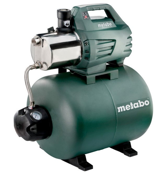 Surpresseur avec réservoir 1300W 5,5bar 50 Litres HWW 6000/50 Inox Metabo