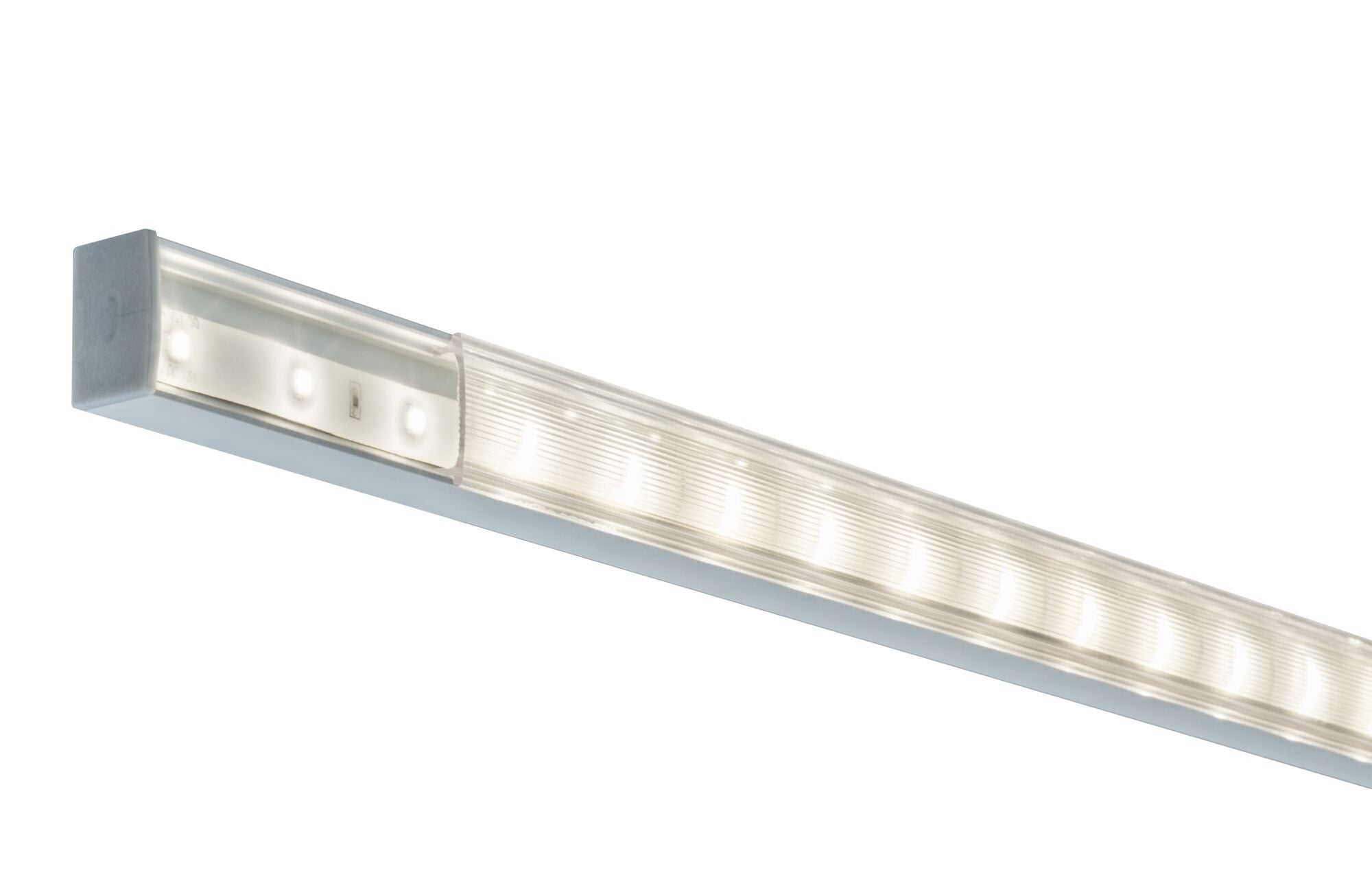 Profilé de strip LED Square 2m Alu, Satiné - 4