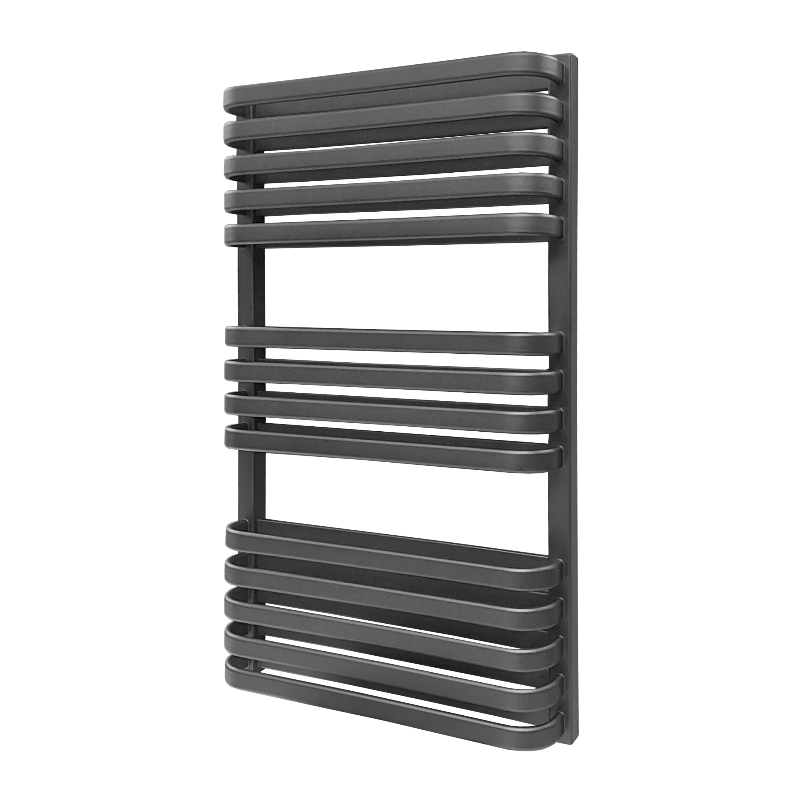 Grzejnik łazienkowy Piatto Due 93,4x53 cm ZBD czarny 1032W Roz 50cm LUXRAD