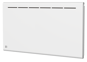 Radiateur électrique fixe à inertie sèche céramique 1500W Bestherm ATLAS horizontal blanc