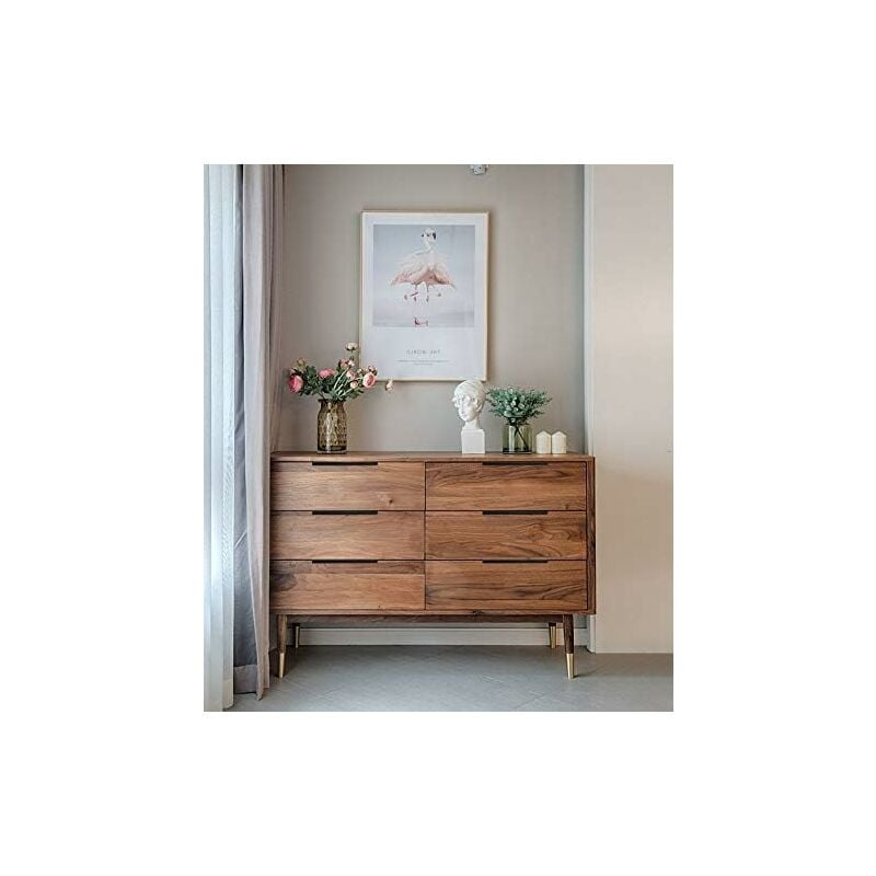 Confezione da 10 maniglie nere maniglie per mobili nere - maniglie invisibili cucina nera alluminio nero opaco passo 96 mm - 3