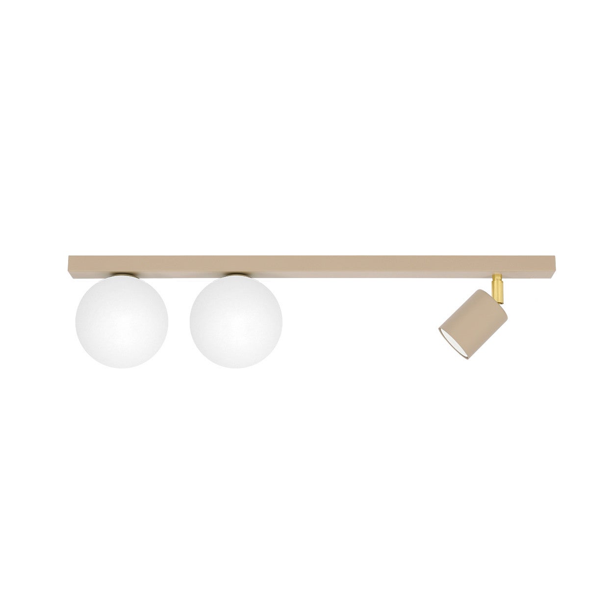 Lampa wisząca ASPA beżowa 3xG9+GU10x15W metal wym:12x64x14cm IP20 Kaja