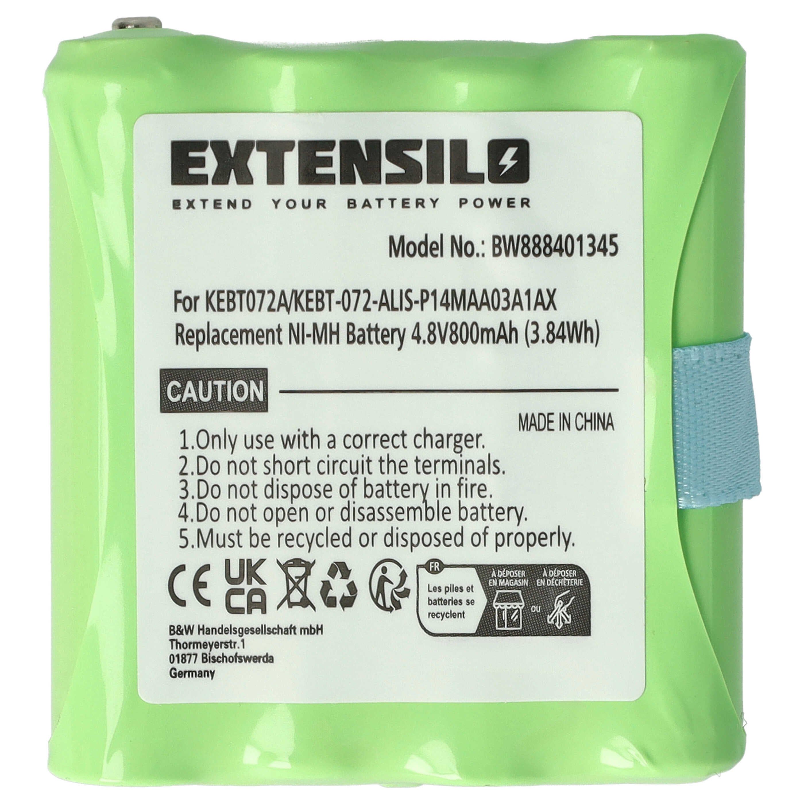 Batterie Authentique Motorola 82-118523-01 - 3.7V 1540mAh, Pour Motorola ES400, Occasion