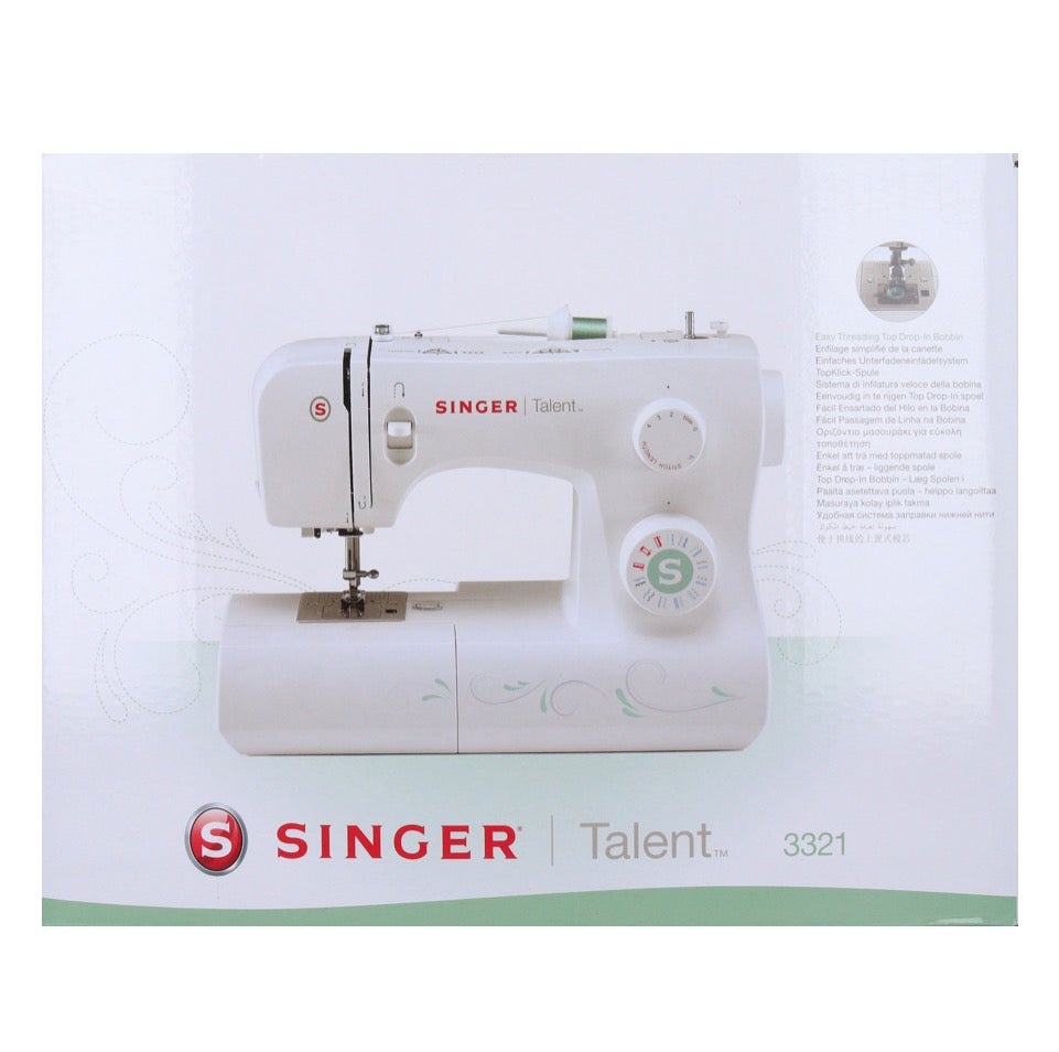 SINGER 3321 Talent Macchina da cucire automatica Elettromeccanica ...