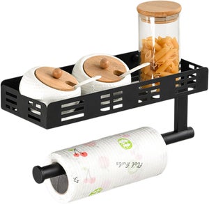 Tecnokit Porte-Rouleau Papier Industriel Mural Ou Table - Distributeur Robuste En Acier Pour Bobines 29 Cm