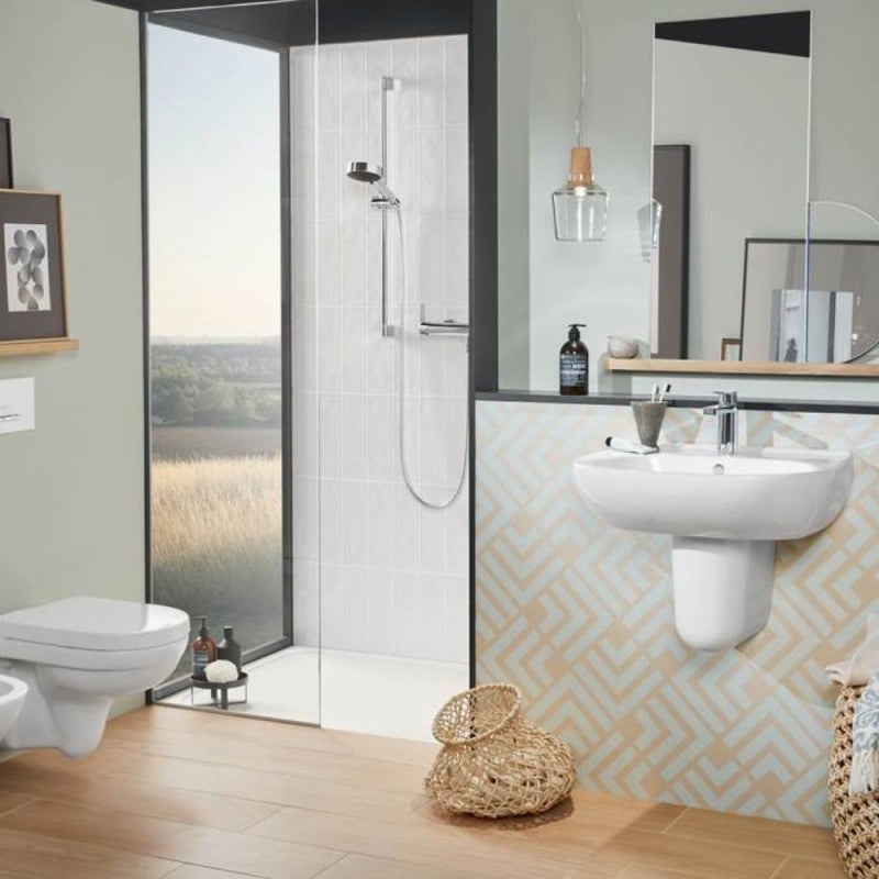 Receveur de douche antidérapant 100 x 80 VILLEROY ET BOCH Lifetime Plus céramique blanc - 4