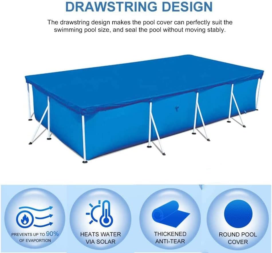 Pokrycie basenu, pokrycie basenu, pokrycie ochronne basenu, pyłoszczelne (410*225CM)