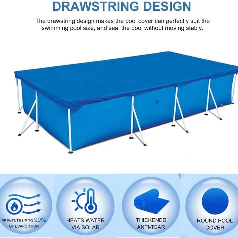 Pokrycie basenu, pokrycie basenu, pokrycie ochronne basenu, pyłoszczelne (410*225CM)